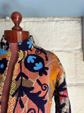 Load image into Gallery viewer, Kantha cropped embroidered jacket - S