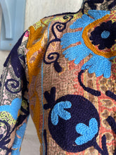 Load image into Gallery viewer, Kantha cropped embroidered jacket - S