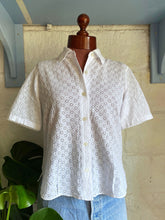 Load image into Gallery viewer, Broderie Anglaise Cotton Shirt - 12