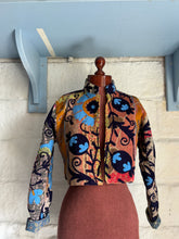 Load image into Gallery viewer, Kantha cropped embroidered jacket - S