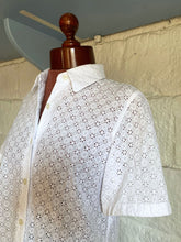 Load image into Gallery viewer, Broderie Anglaise Cotton Shirt - 12