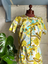 Load image into Gallery viewer, Yellow Mini Dress Two Piece 12