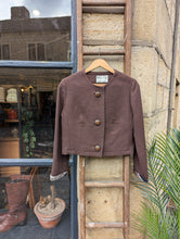 Load image into Gallery viewer, 1960's Marcel Fenez by Roland Klein Chocolate Brown Jacket with Ornate Cuffs
