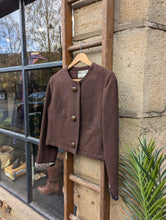 Load image into Gallery viewer, 1960's Marcel Fenez by Roland Klein Chocolate Brown Jacket with Ornate Cuffs