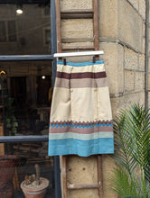 Load image into Gallery viewer, 1960's Gor Ray Cream, Blue and Brown Wool Skirt