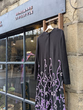 Load image into Gallery viewer, 1970's Embroidered Woollen Maxi Dress