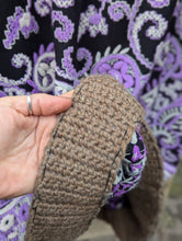 Load image into Gallery viewer, 1970's Embroidered Woollen Maxi Dress