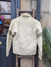 Load image into Gallery viewer, Wool Jacket with Embroidered Detail on Sleeves Size 8/10
