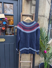 Load image into Gallery viewer, 100% Wool Fair isle Jumper Size 10/12
