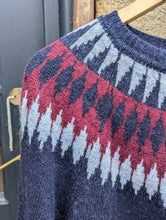 Load image into Gallery viewer, 100% Wool Fair isle Jumper Size 10/12
