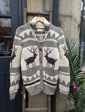 Load image into Gallery viewer, Wool Reindeer Cardigan Size 10/12
