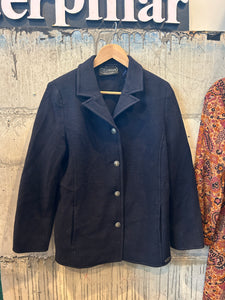 All wool navy workers jacket