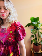 Load image into Gallery viewer, 1960s floral maxi dress
