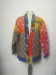 Antique kantha jacket #8