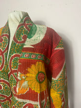 Load image into Gallery viewer, Antique kantha jacket #7
