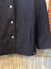 Load image into Gallery viewer, All wool navy workers jacket
