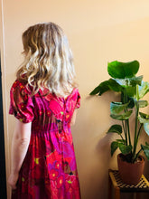 Load image into Gallery viewer, 1960s floral maxi dress
