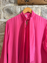 Load image into Gallery viewer, All silk cerise pink shirt

