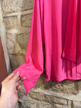 Load image into Gallery viewer, All silk cerise pink shirt
