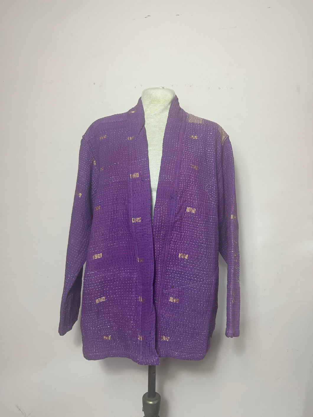 Antique kantha jacket #2