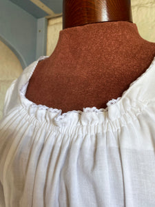 Peplum Sleeve Gathered Cropped Blouse - 10