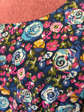 Load image into Gallery viewer, 1960s floral pleated frock
